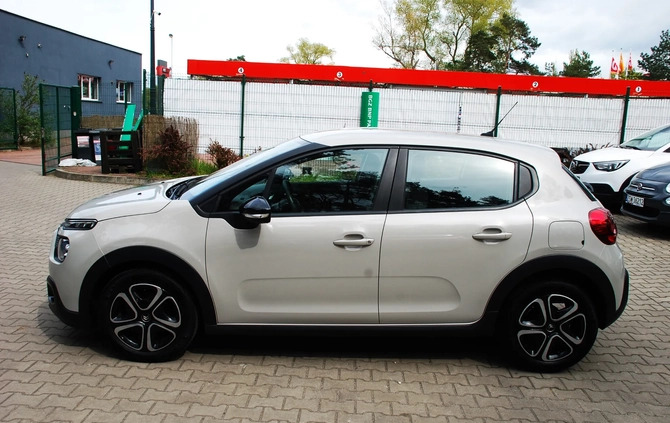 Citroen C3 cena 53900 przebieg: 70000, rok produkcji 2021 z Sulechów małe 436